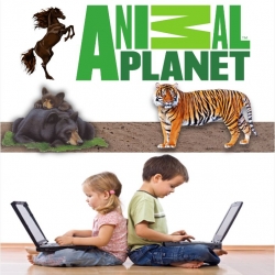 ثلاث اسطوانات العاب Animal Planet التعليمية للاطفال 