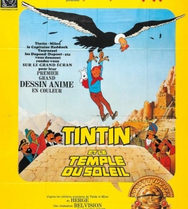 فلم الكرتون تان تان وسجناء الشمس Tintin et le temple du soleil 1969 مدبلج للعربية