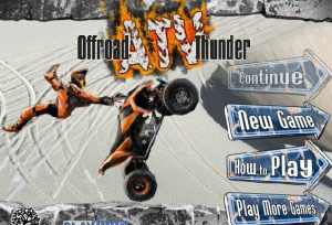 لعبة دراجات الصاعقة offroad ATV THUNDER game