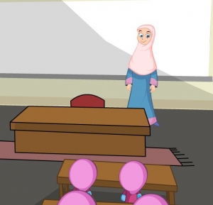 قصة المذاكرة للأمتحان