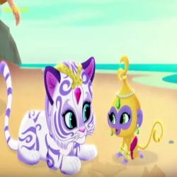 كرتون لؤلؤة و ألماسة Shimmer and Shine الحلقة 6 - أمنية ليا تتحقق إلى كارثة في المنزل