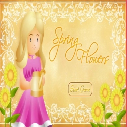 لعبة spring flowers