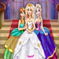 لعبة تصميم فستان فرح الأميرة