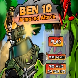 لعبة بن10 يقود الدبابة