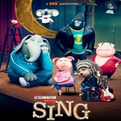 فلم الكرتون الانيميشن الغناء Sing 2016 نسخة مدبلجة للعربية + نسخة مترجمة