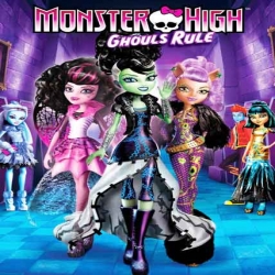 فلم الكرتون مدرسة الوحوش العليا قاعدة غولز Monster High Ghouls Rule 2012 مترجم للعربية