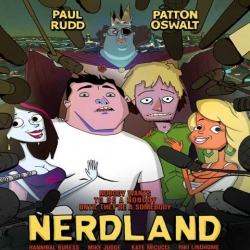 فلم الكرتون الانيميشن والكوميديا أرض الغرباء Nerdland 2016 مترجم للعربية