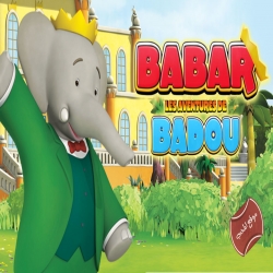 مسلسل كرتون بابار ومغامرات بادو Babar et les aventures de Badou