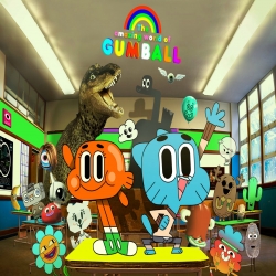 مسلسل الكرتون عالم غامبول المدهش The Amazing World of Gumball