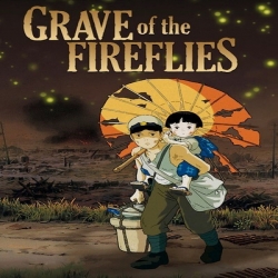 فيلم انمي Grave of the Fireflies 1988 قبر اليراعات مدبلج للعربية