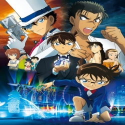 فيلم المحقق كونان 23 قبضة الياقوتة الزرقاء Detective Conan: The Fist of Blue Sapphire 2019