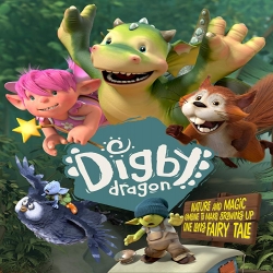 التنين ديجبي Digby Dragon الموسم الثاني - مدبلج للعربية