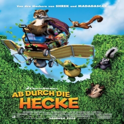 فيلم كرتون عبر السياج Over the Hedge 2006 مترجم