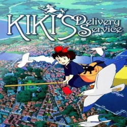 فيلم الكرتون كيكي لخدمة التوصيل Kikis Delivery Service 1989 مدبلج للعربية