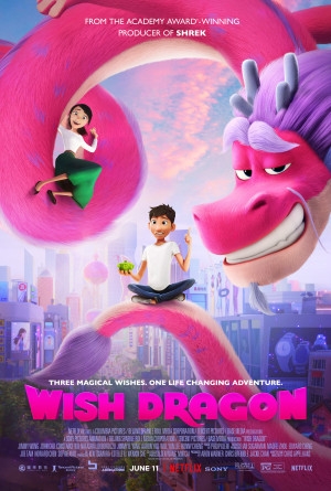 فلم الكرتون تنين الأماني 2021 Wish Dragon مدبلج للعربية