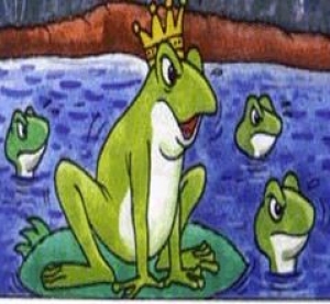قصة ملك الضفادع ...The story of the king of frogs