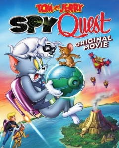 فلم الكرتون توم وجيري كويست في الفضاء Tom and Jerry Spy Quest 2015 مترجم للعربية