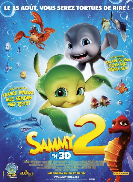 شاهد فلم الكرتون مغامرات السلحفاة سامي Sammy's Adventures 2 2012 مدبلج للعربية