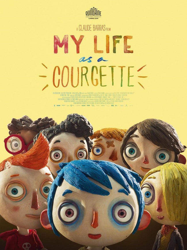 فلم كرتون الانيميشن العائلي حياتي كما كوسة My Life as a Zucchini 2016 مترجم للعربية 