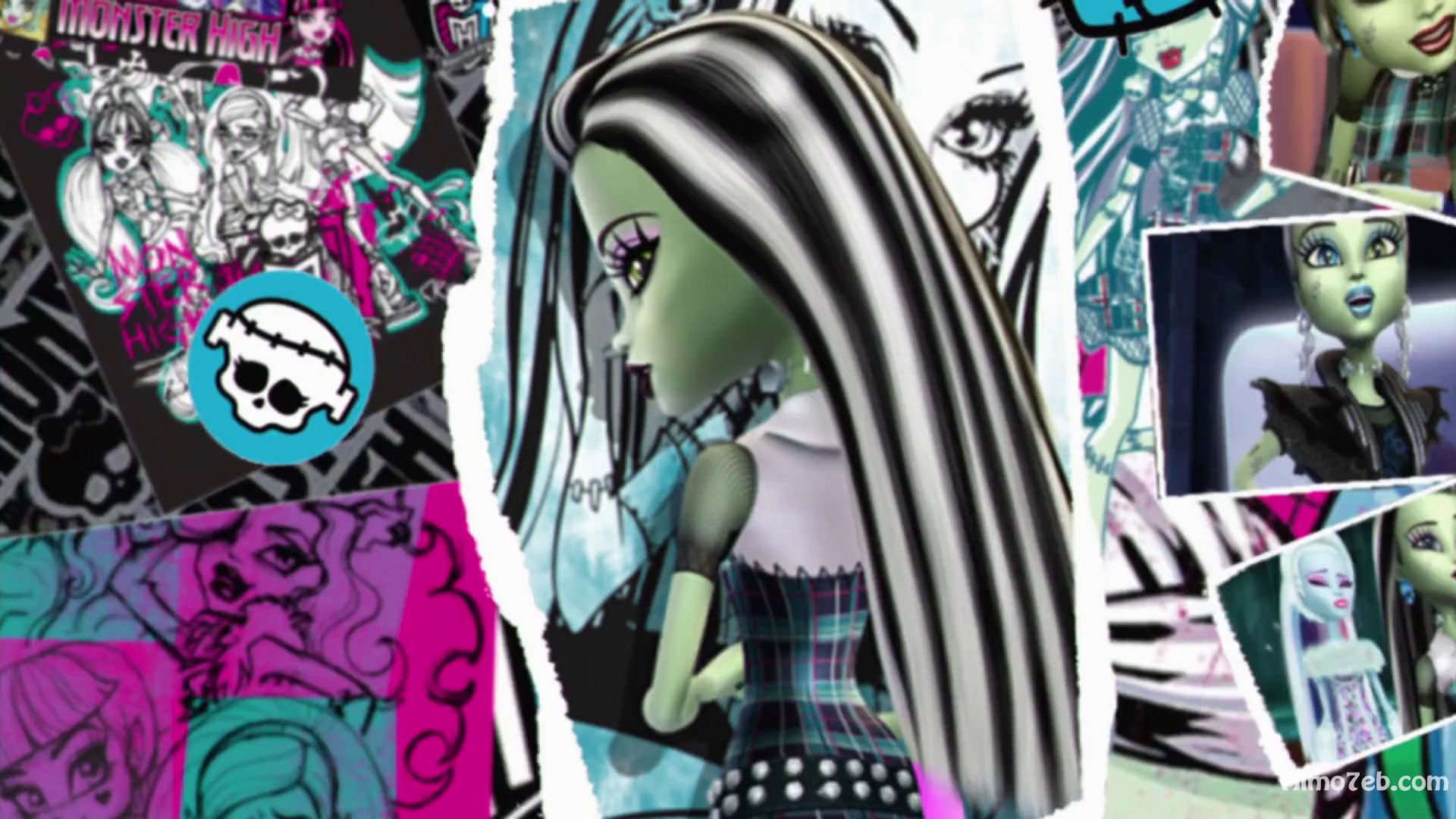 مجموعة صور خلفيات بجودة عالية من فلم الكرتون مدرسة الوحوش العليا قاعدة غولز Monster High Ghouls Rule