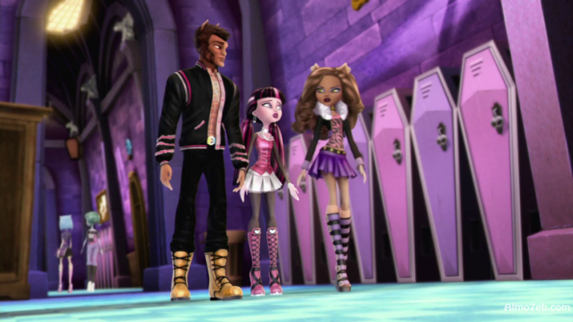 مجموعة صور خلفيات بجودة عالية من فلم الكرتون مدرسة الوحوش العليا قاعدة غولز Monster High Ghouls Rule