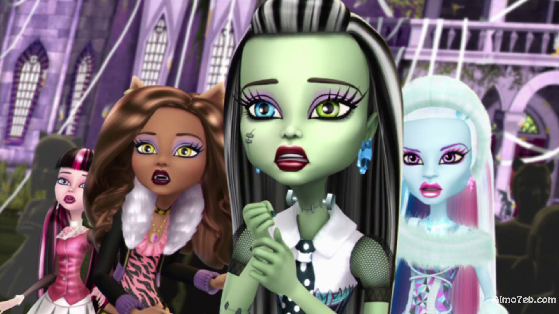 مجموعة صور خلفيات بجودة عالية من فلم الكرتون مدرسة الوحوش العليا قاعدة غولز Monster High Ghouls Rule