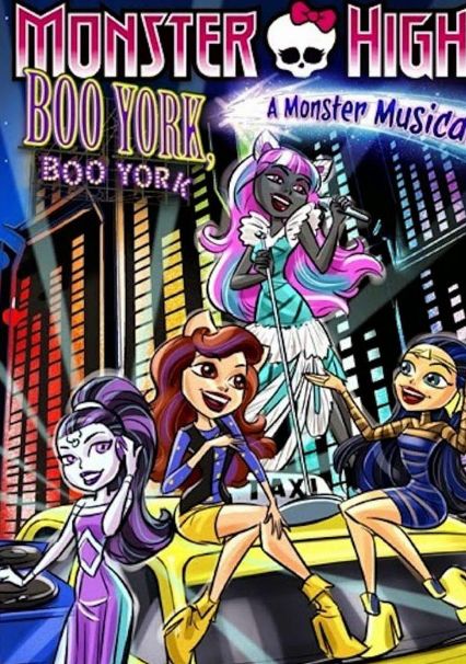 فلم الكرتون مدرسة الوحوش العليا بو يورك Monster High Boo York Boo York 2015 مترجم للعربية