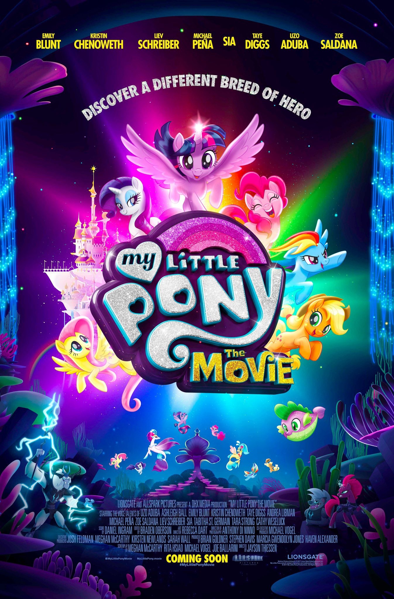 فلم الكرتون مهرتي الصغيرة ماي ليتل بوني My Little Pony: The Movie 2017 مترجم للعربية