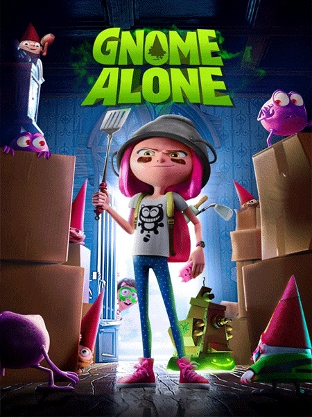 صورة فلم الكرتون قزم بمفرده Gnome Alone 2017  مترجم للعربية