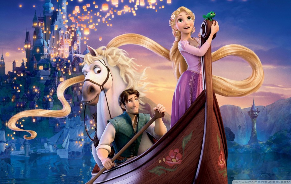 صور خلفيات فلم الكرتون الجميل رابونزيل Tangled 2010