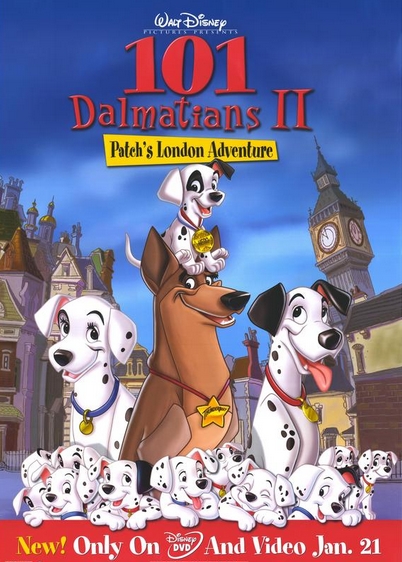 شاهد فلم الكرتون مئة مرقش ومرقش الجزء الثاني Dalmatian 101  مدبلج