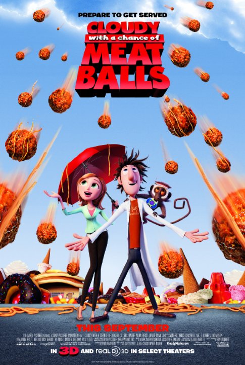 فلم الكرتون Cloudy With A Chance Of Meatballs 2009  مدبلج للعربية