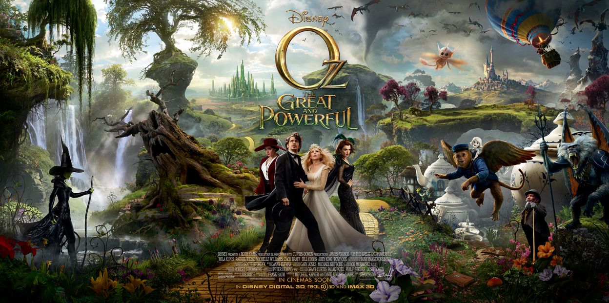 شاهد فلم ديزني العائلي أوز القوي والعظيم Oz the Great and Powerful 2013  مترجم