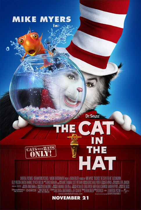 شاهد الفلم العائلي القطة في القبعة The Cat in the Hat 2003 مترجم للعربية