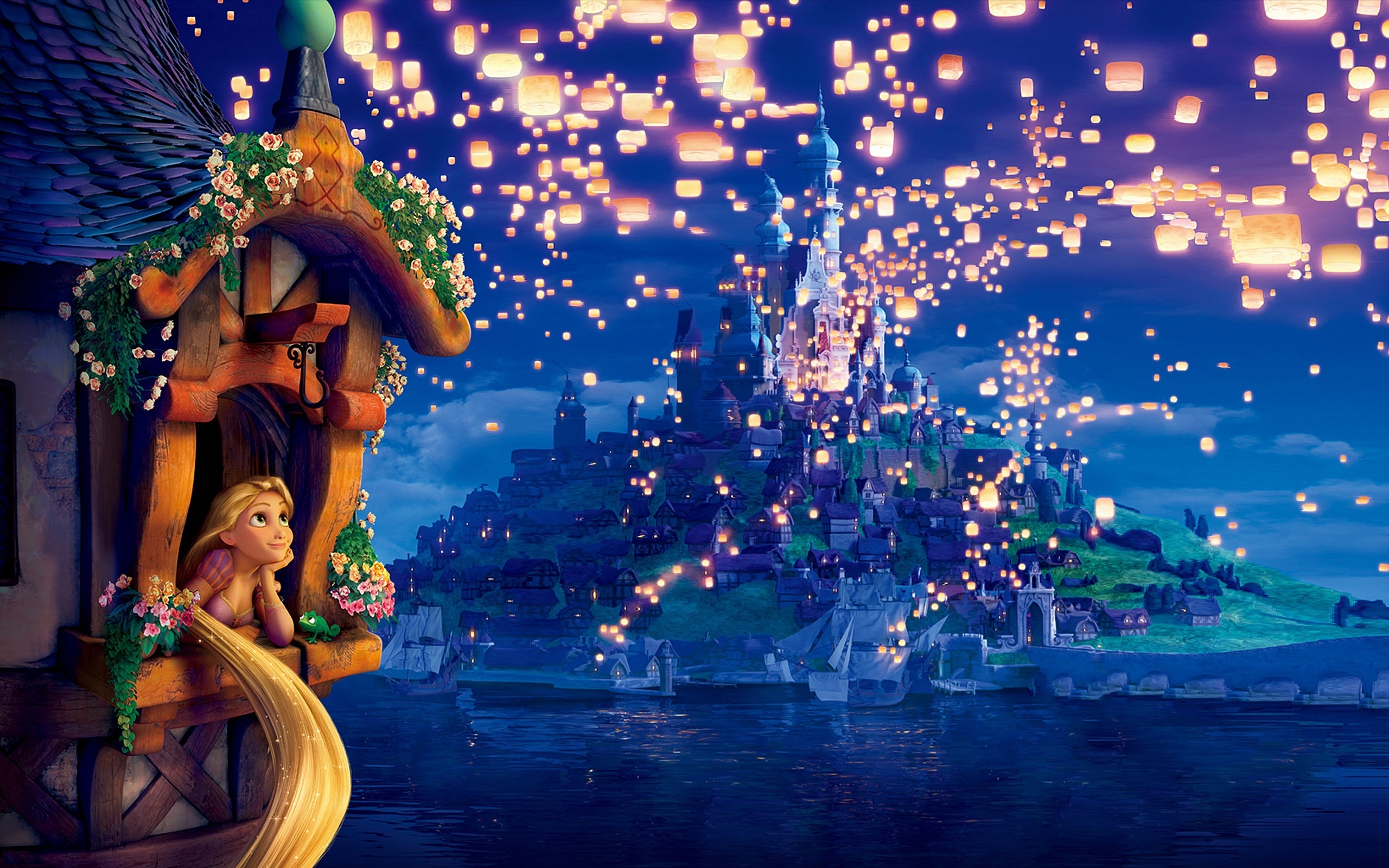 صور خلفيات فلم الكرتون الجميل رابونزيل Tangled 2010